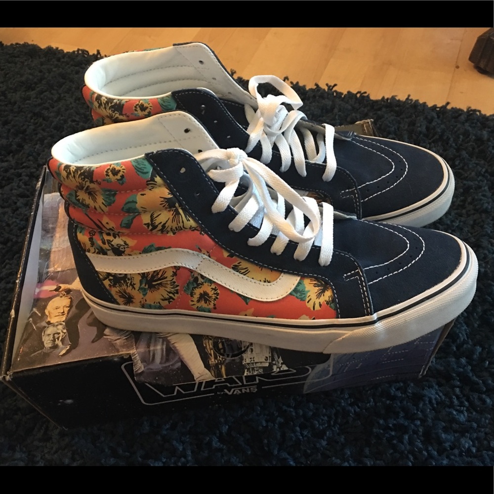 Vans Men’s Star Wars SK8-HI Reissue Yoda Aloha